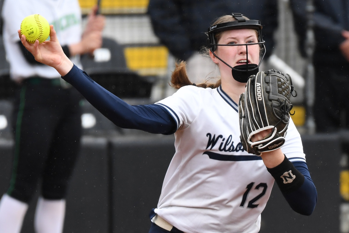 Pendleton Wilsonville 5A softball final Leon Neuschwander 48
